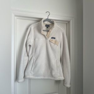 Patagonia Re-Tool Snap-T Pullover, White